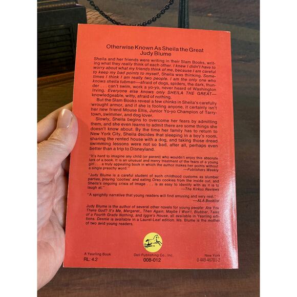 Vintage 80s Set of 4 Paperback Judy Blume: Superfudge, Blubber, Sheila, World - Picture 7 of 9